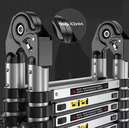 Scară telescopică din aluminiu 6,6 m